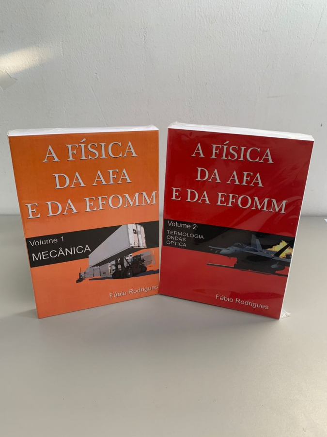 Combo A Física da AFA e da EFOMM - Volumes 1 e 2 