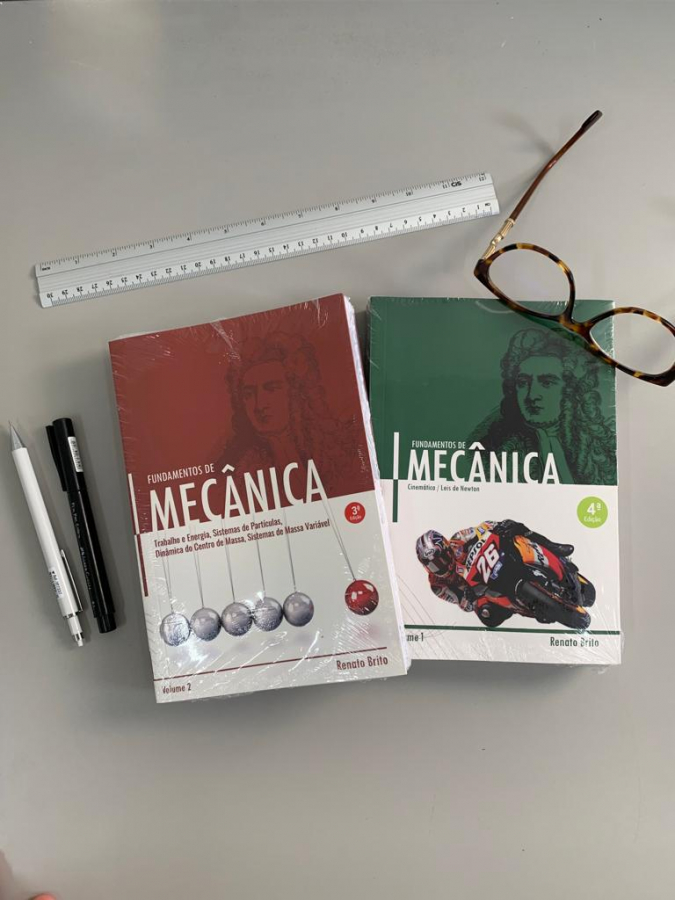 Combo Fundamentos de Mecânica vol. 1 & Fundamentos de Mecânica Vol. 2 - Prof. Renato Brito
